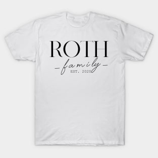 Roth Family EST. 2020, Surname, Roth T-Shirt